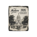2026 Midterm Ballot Grid 32 x 48 in Micro Fleece Blanket