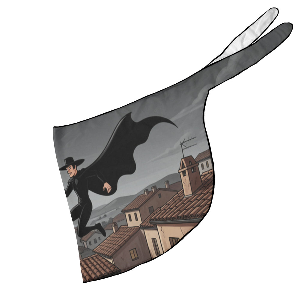 Adobe Rooftop Zorro Beach Sarong Wrap (QUE)