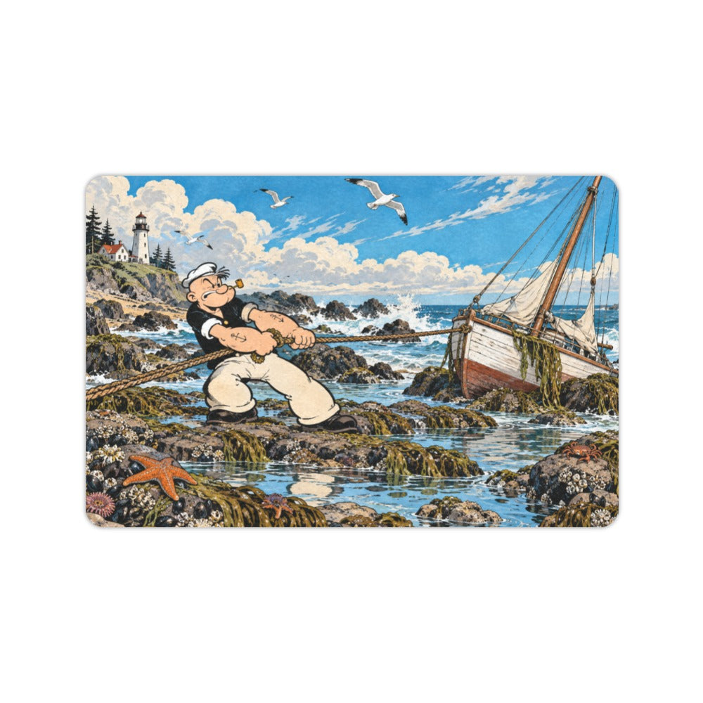 Tidepool Sailboat 23.6 x 15.7 in Doormat