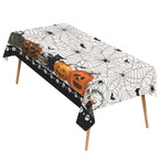 Pumpkin Leaf Border 178cm x 140cm Rectangular Tablecloth 70x55inch (QUE)