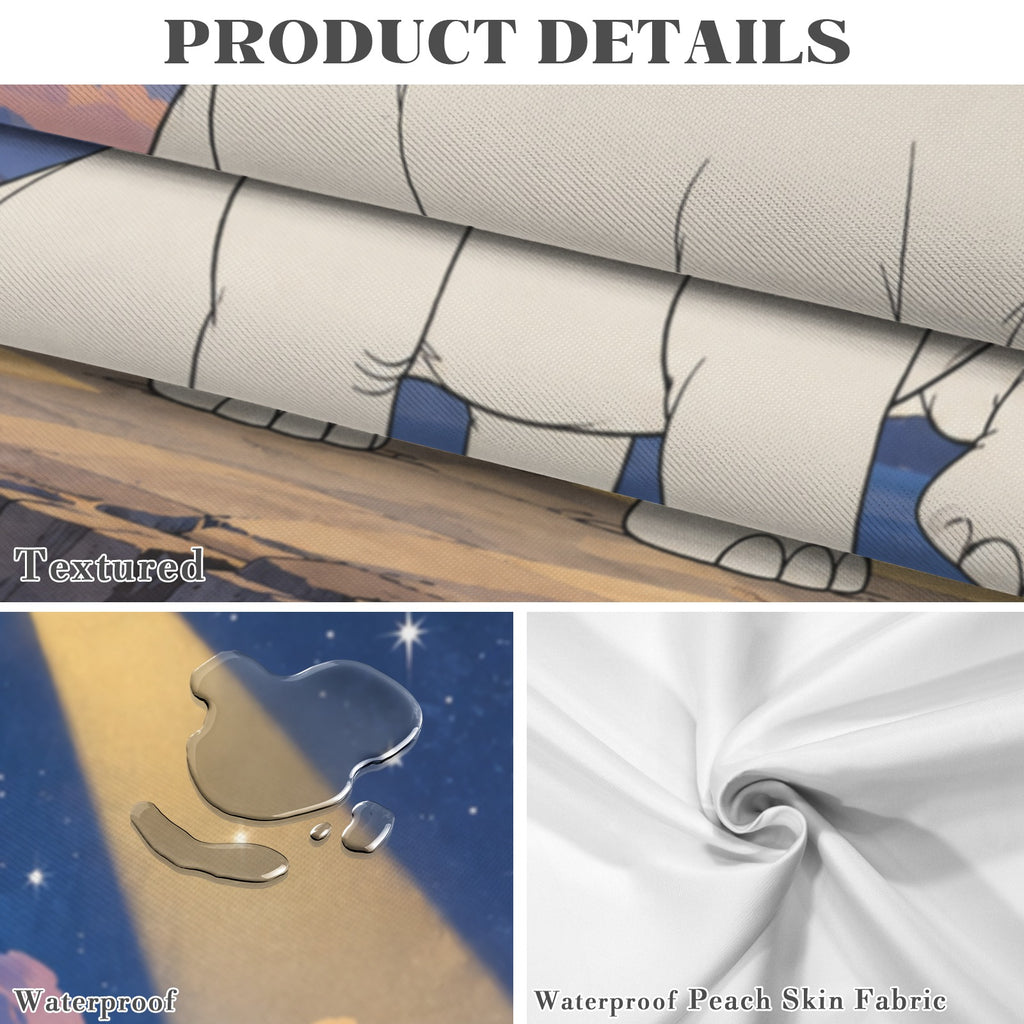 Gertie Starfield 178cm x 140cm Rectangular Tablecloth 70x55inch (QUE)