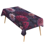 Dahlia Bats 178cm x 140cm Rectangular Tablecloth 70x55inch (QUE)