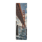 Underside Tide 12 x 40 in Polyester Peach Skin Tapestry