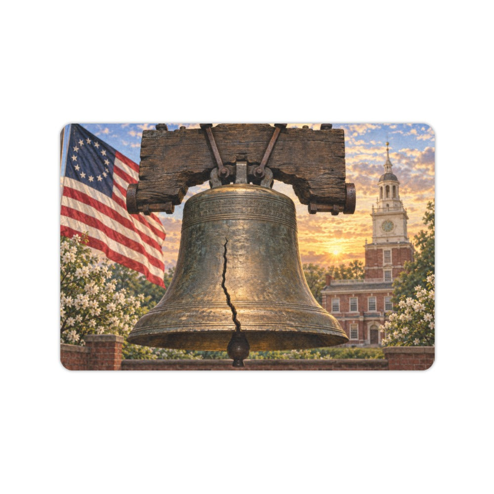 Liberty Bell Signature Crack 23.6 x 15.7 in Doormat