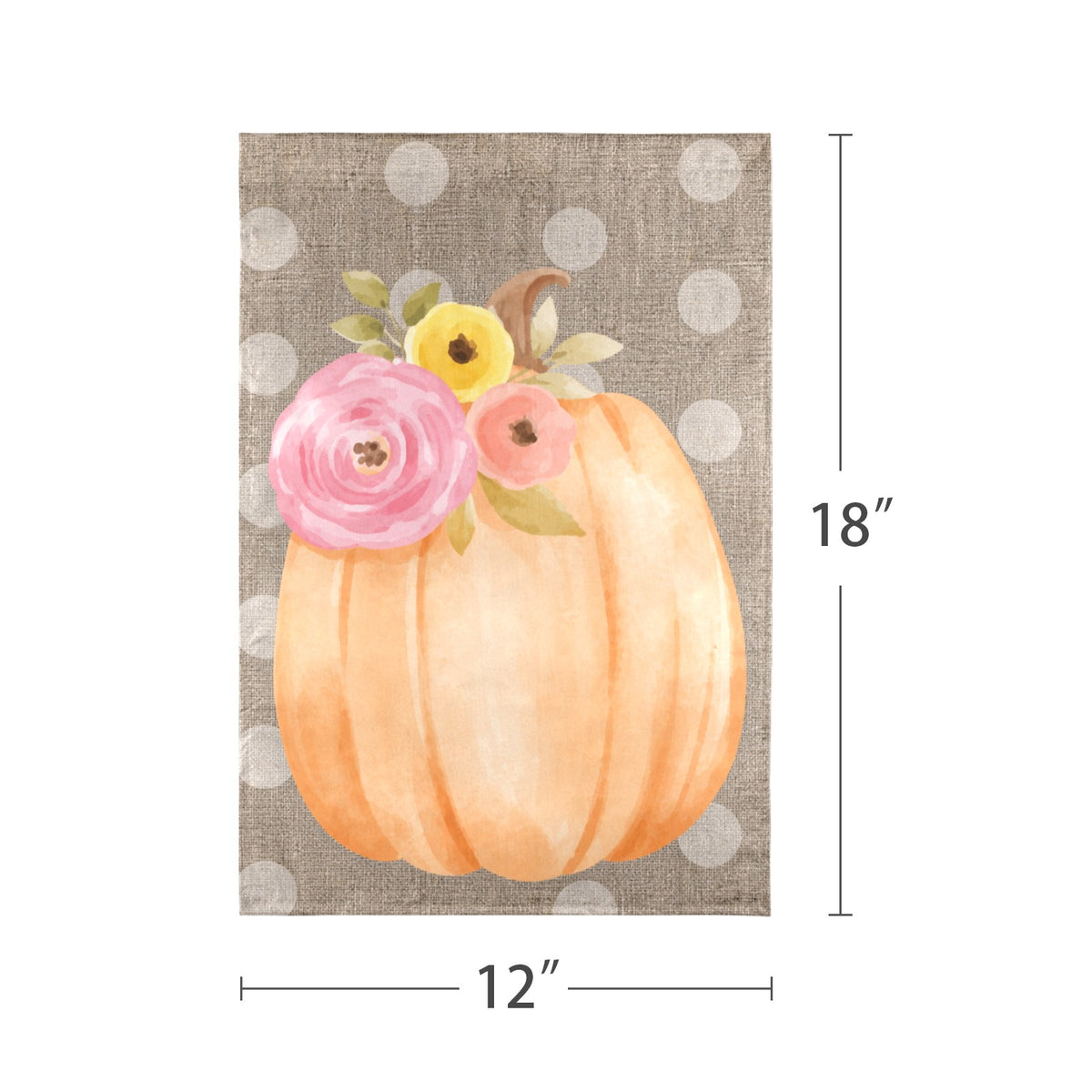 Oak Leaf Acorn 12 x 18 in Garden Flag