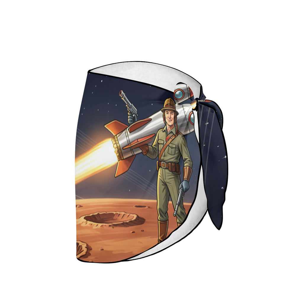 Buck Rogers Copper Planet Beach Sarong Wrap (QUE)