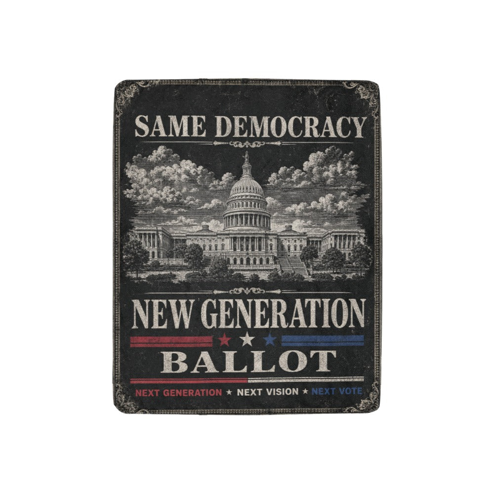 Next Generation Ballot 32 x 48 in Micro Fleece Blanket