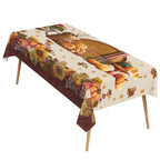 Geranium Azalea 178cm x 140cm Rectangular Tablecloth 70x55inch (QUE)