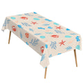 Japanese Cat Owl 178cm x 140cm Rectangular Tablecloth 70x55inch (QUE)