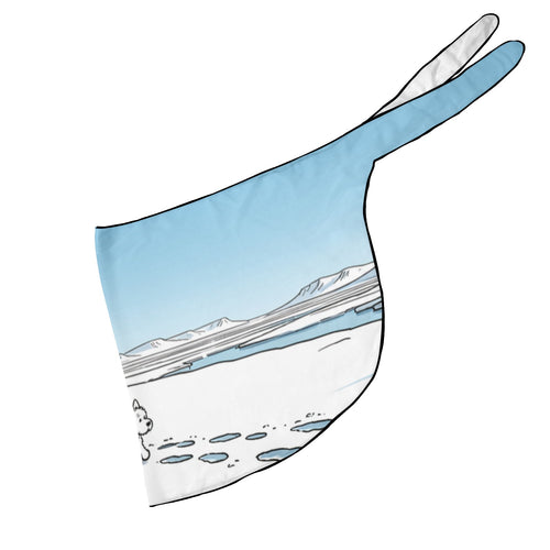 Tintin Snowy Polar Beacon Beach Sarong Wrap (QUE)