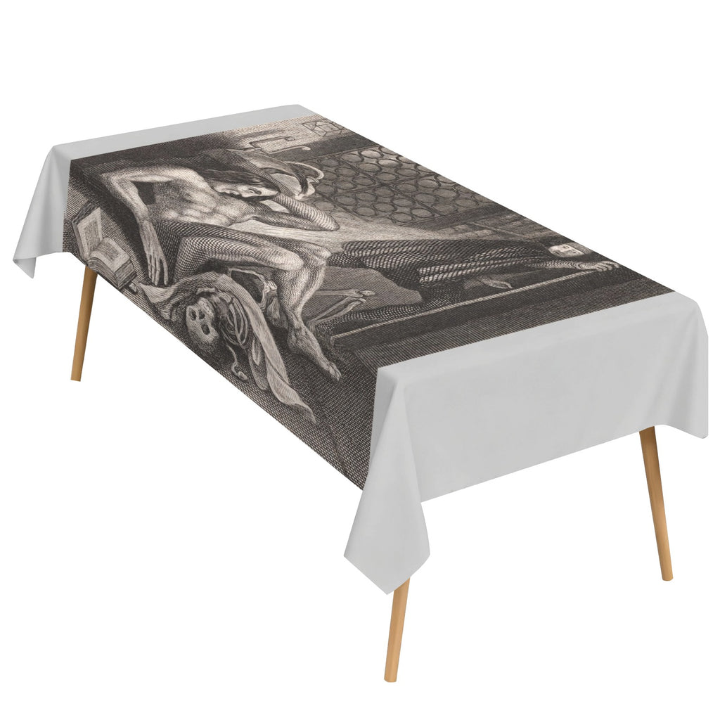 Alpine Lake 178cm x 140cm Rectangular Tablecloth 70x55inch (QUE)
