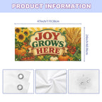 Garden Harvest Joy 47 x 24 in Festival Banner