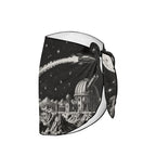 Moon Face Voyage Beach Sarong Wrap (QUE)