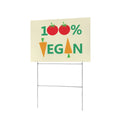 Vegan Message 12 x 9 in House Sign