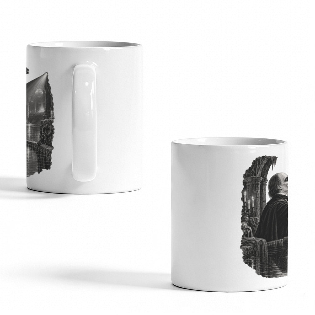 1925 Phantom Underground Mirror Pool 11 oz White Ceramic Mug
