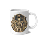 Robot Maria Observatory 11 oz White Ceramic Mug