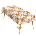 Ochre Lattice 178cm x 140cm Rectangular Tablecloth 70x55inch (QUE)