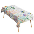 Cat Fish Meow 178cm x 140cm Rectangular Tablecloth 70x55inch (QUE)