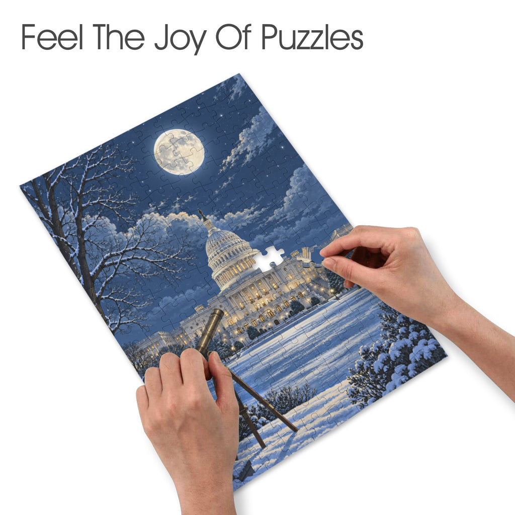 United lawn 10 x 13.94 in 200-Piece Wooden Jigsaw Puzzle (QUE)