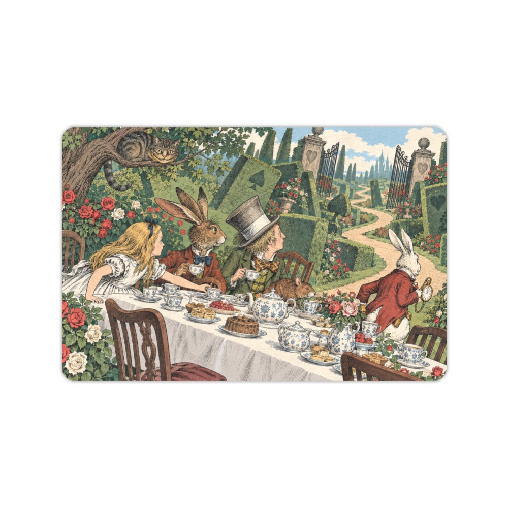 Alice's Crooked Tea Garden 23.6 x 15.7 in Doormat