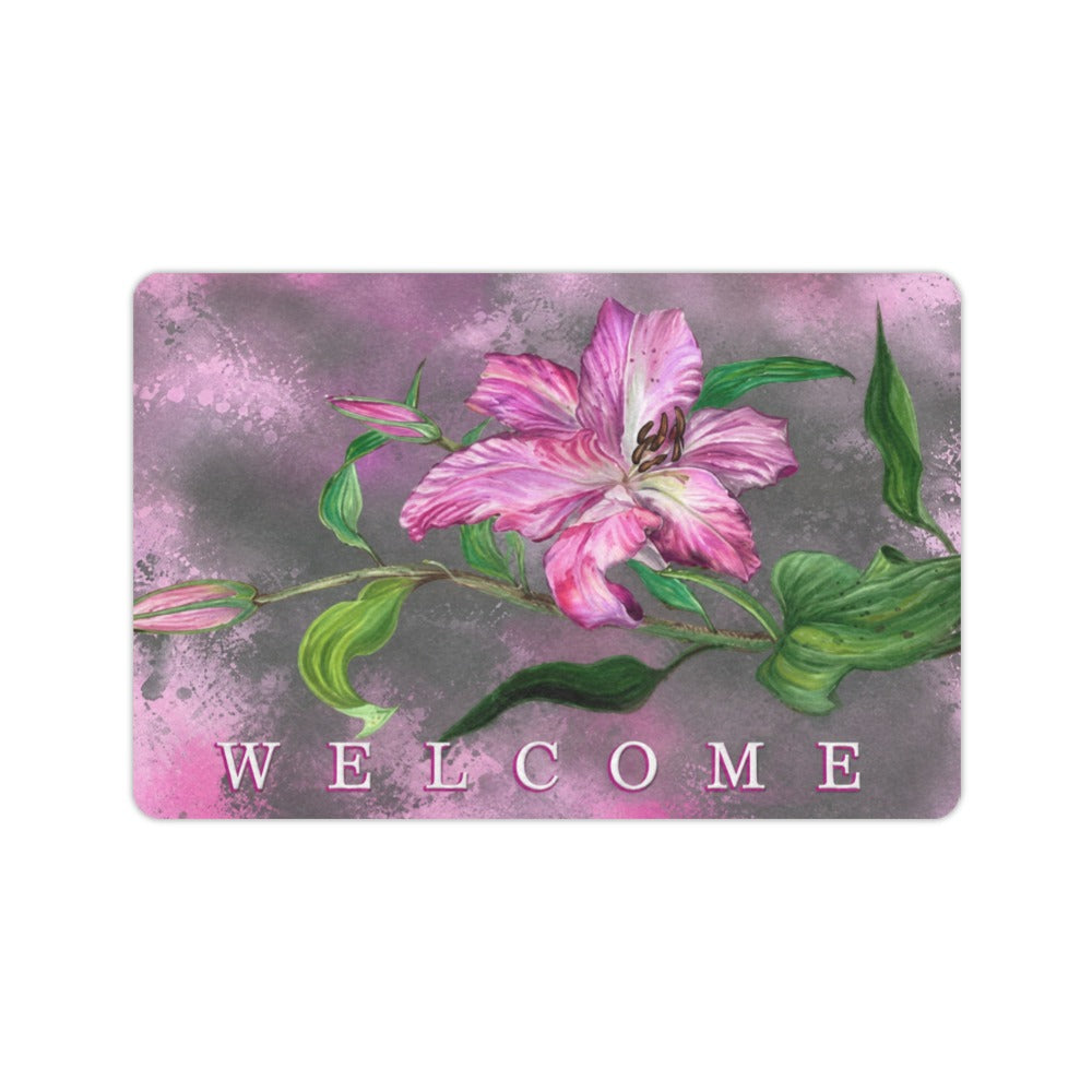 Welcome in Bloom 23.6 x 15.7 in Doormat