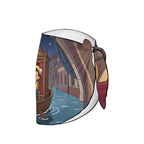 Canal Theater Pinocchio Beach Sarong Wrap (QUE)