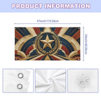 Art Deco Service Star 47 x 24 in Festival Banner