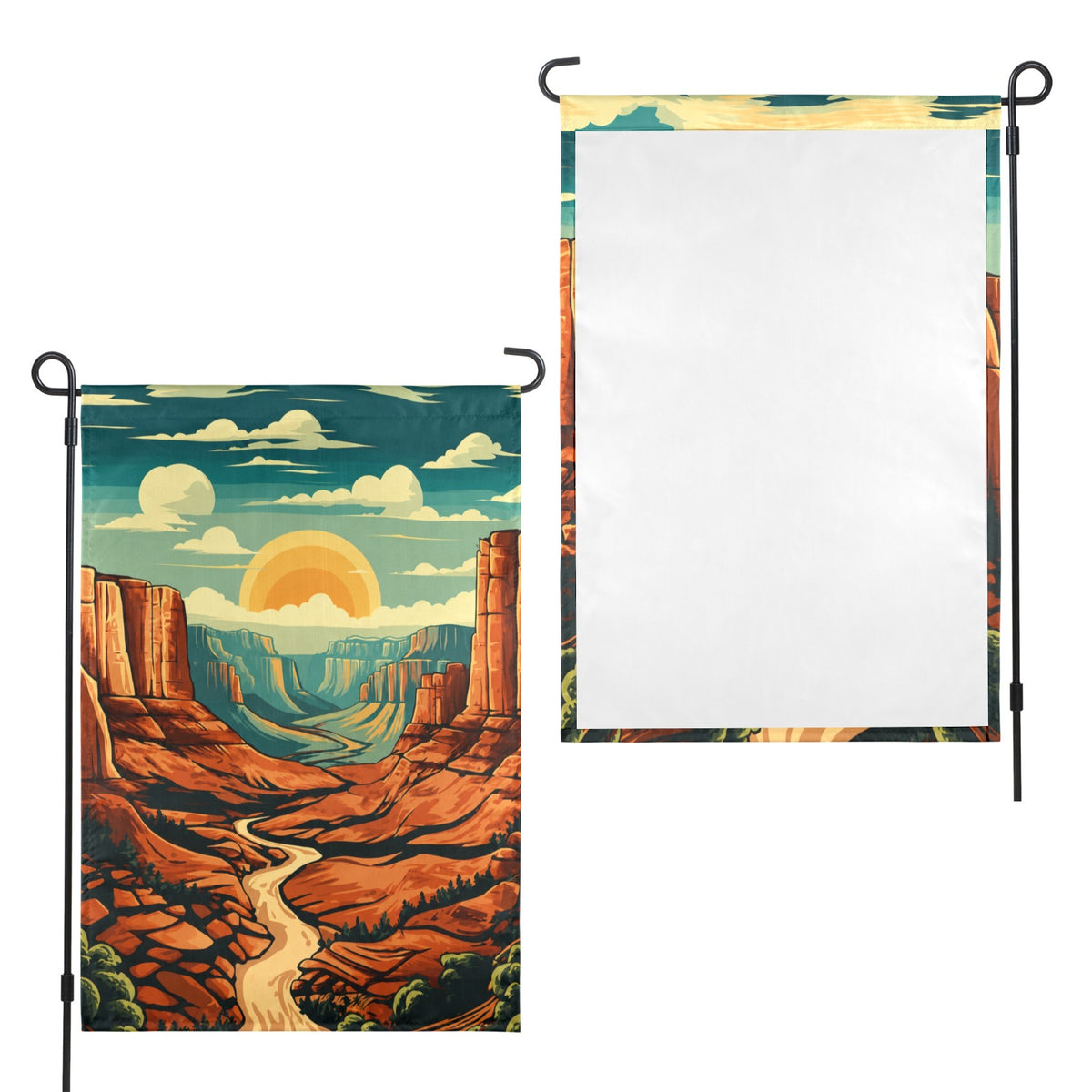 Grand Canyon Sunset 12 x 18 in Garden Flag