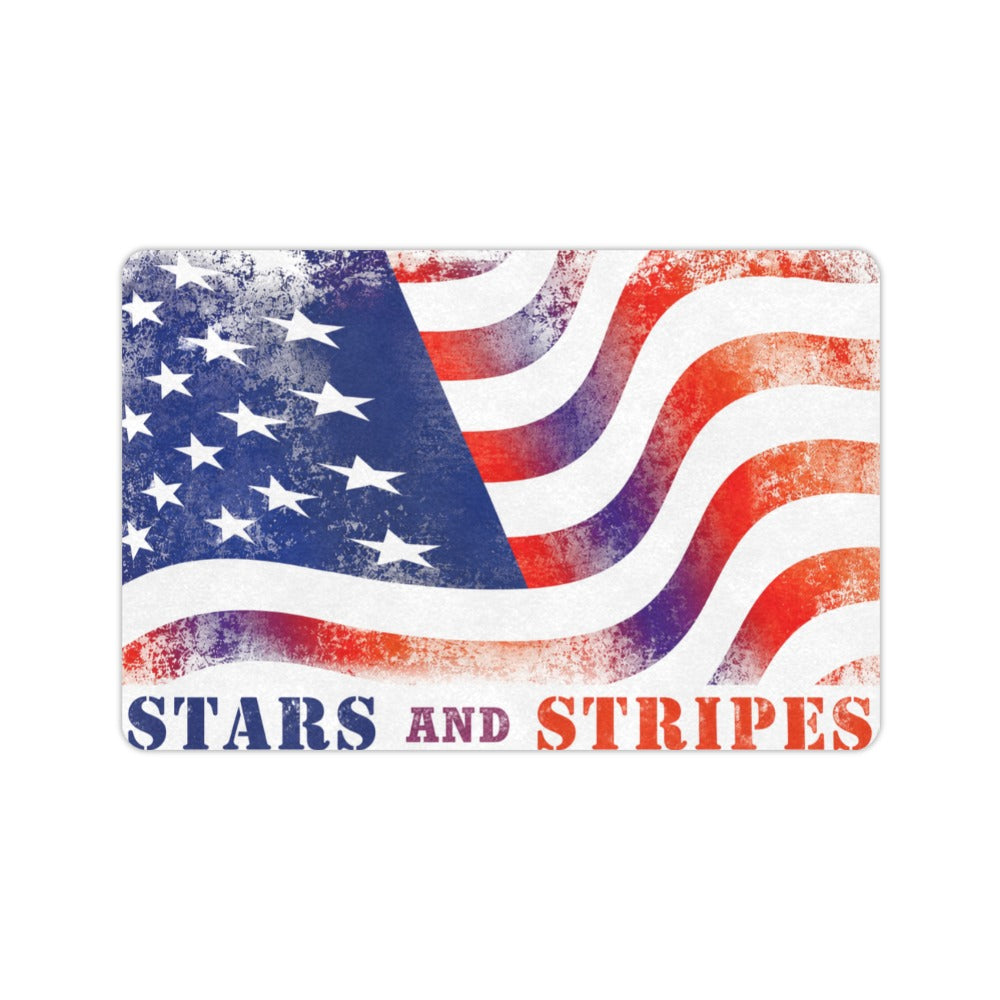 Stars and Stripes 23.6 x 15.7 in Doormat