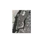 Personal Gallery Memory Map Frame Canvas Print 8"x10"