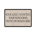 Your Logo Your Text 23.6 x 15.7 in Doormat