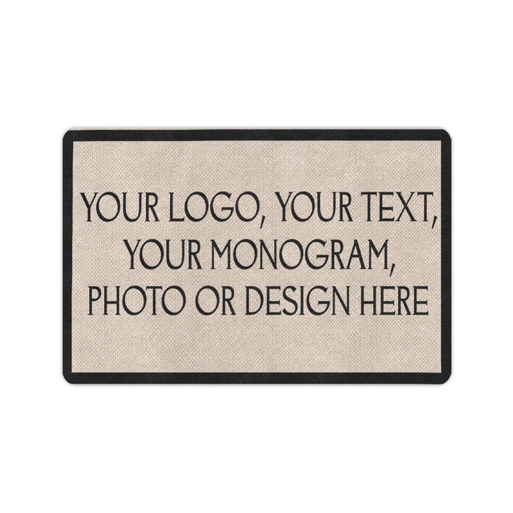 Your Logo Your Text 23.6 x 15.7 in Doormat
