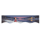 Snowy Riverside — 200cm x 43.1cm Fireplace Cloth (QUE)