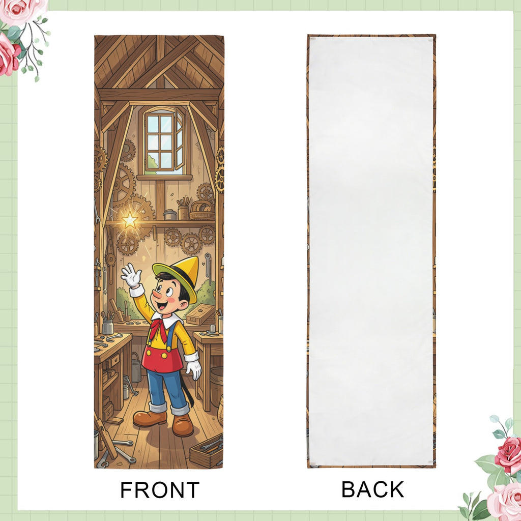 Star-Lit Workshop 12 x 40 in Polyester Peach Skin Tapestry