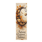 Autumn Equinox Balance 12 x 40 in Polyester Peach Skin Tapestry