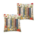 Poetcore Library Window 16 x 16 in Envelope Pillow Case