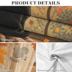 Autumn Cat 178cm x 140cm Rectangular Tablecloth 70x55inch (QUE)