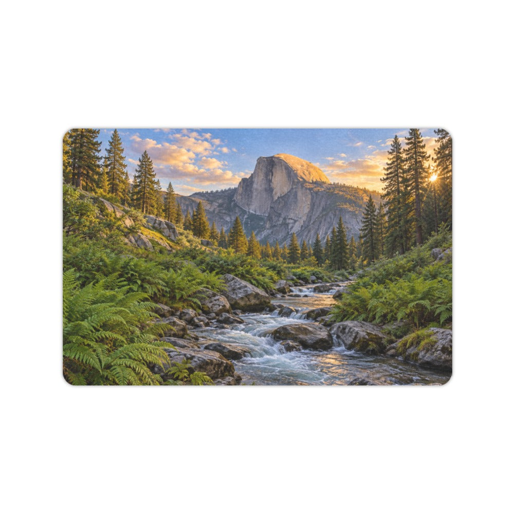 Half Dome Fern Stream 23.6 x 15.7 in Doormat
