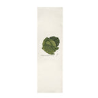 Cabbage Crush Garden Study 12 x 40 in Polyester Peach Skin Tapestry