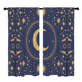 Boho Sun-Moon Balance 52 x 84 in Window Curtain Set