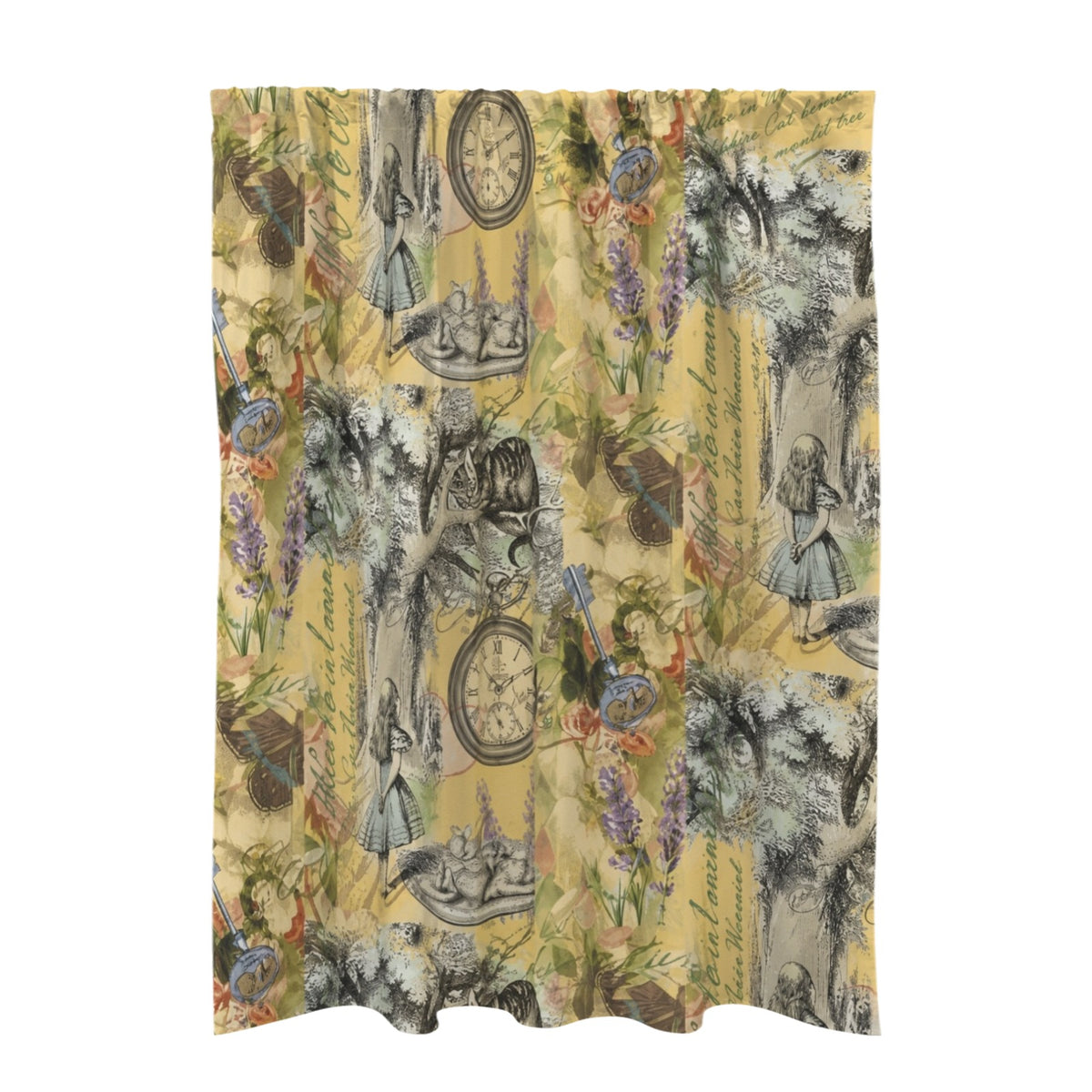 Alice Cheshire Cat Tree 51 x 72 in Door Curtain (QUE)