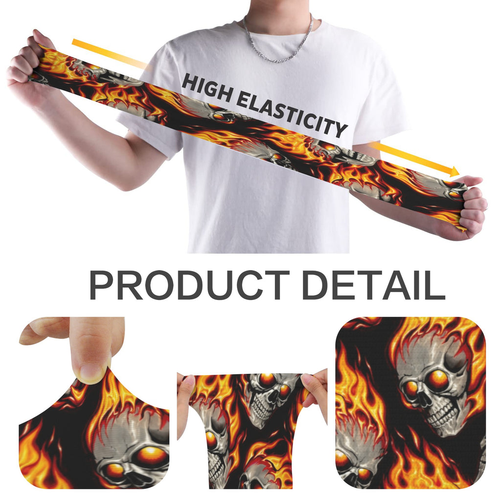 Maple Motion Stripe Arm Sleeves 38cm (1-Pack) (QUE)