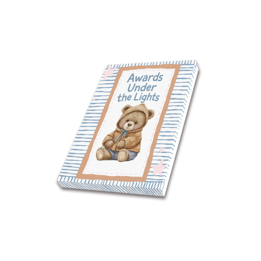 Awards Under the Lights Teddy Bear Frame Canvas Print 8"x10"