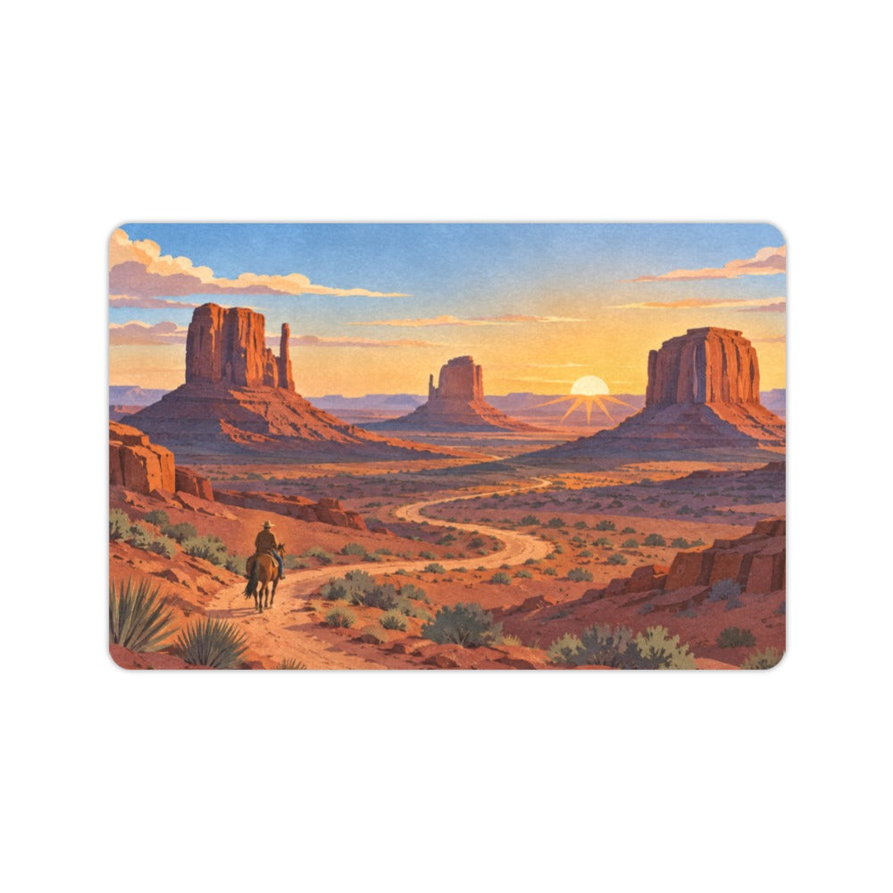 Monument Valley Horseback Trail 23.6 x 15.7 in Doormat