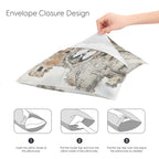 Ruined Castle Map 16 x 16 in Envelope Pillow Case