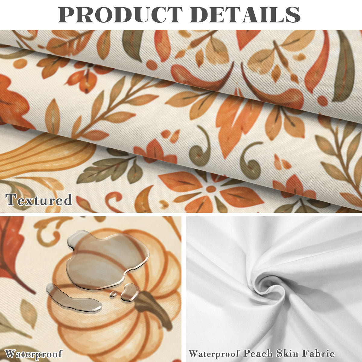 Terracotta 178cm x 140cm Rectangular Tablecloth 70x55inch (QUE)