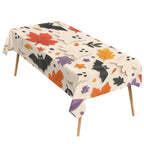Paper-Cut Ghosts 178cm x 140cm Rectangular Tablecloth 70x55inch (QUE)