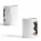 Pumpkin Patch Stargazer 11 oz White Ceramic Mug