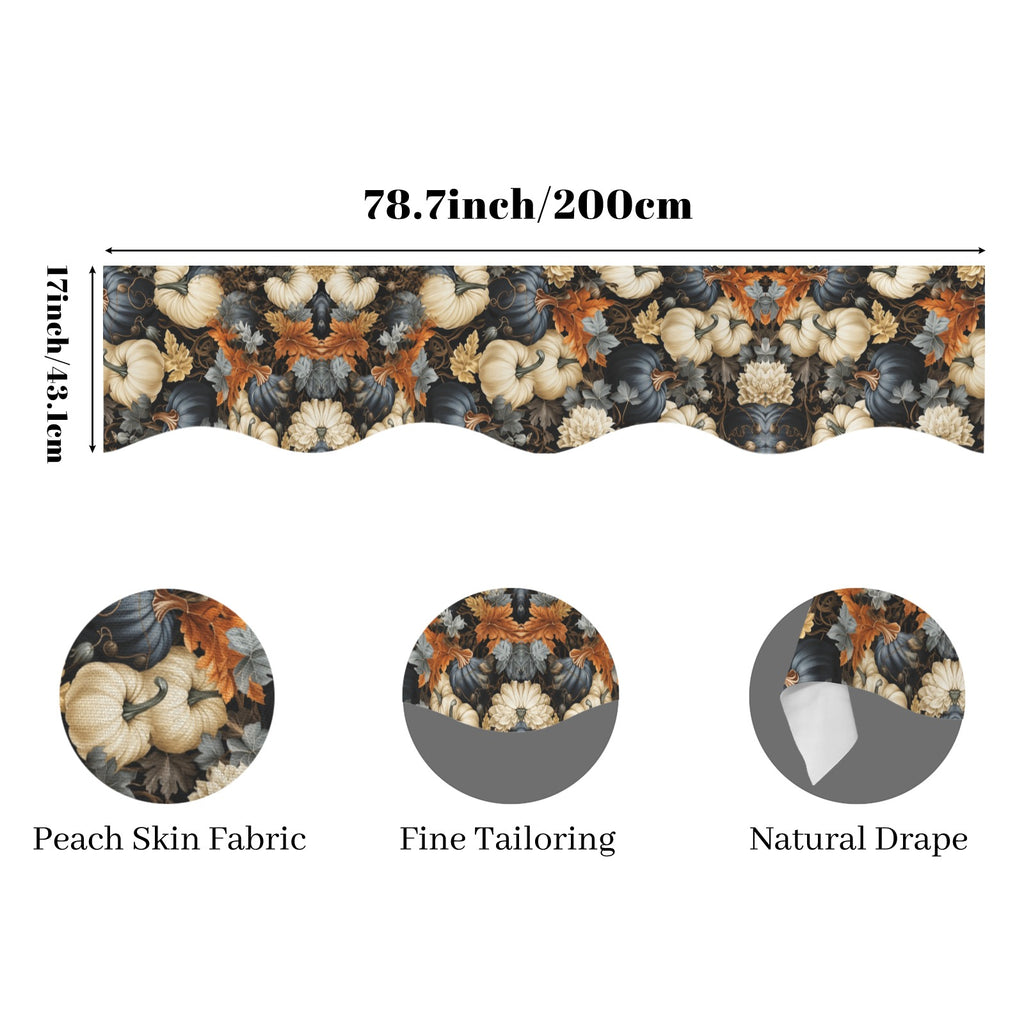 Cinnamon Cabin & Pinecone Panorama 200cm x 43.1cm Fireplace Cloth (QUE)