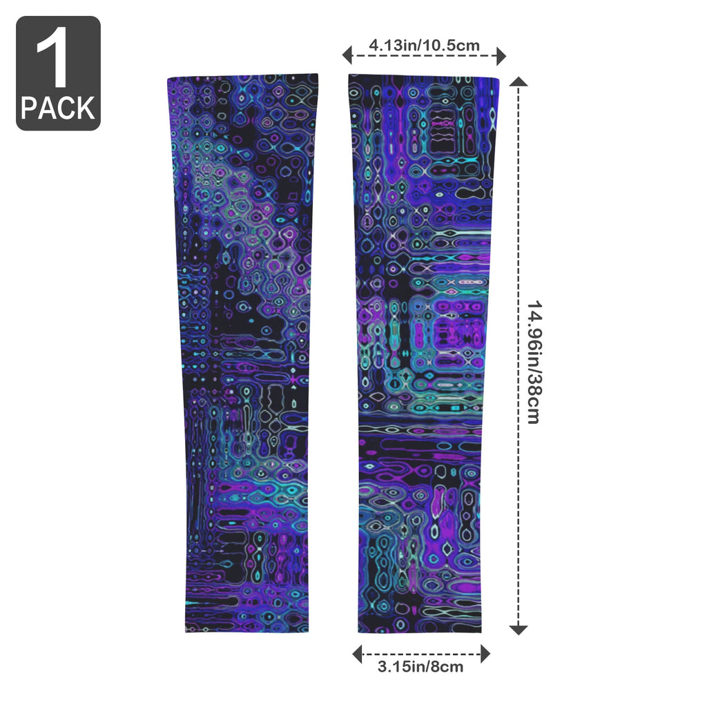 Friendly Ghost Ribbon Arm Sleeves 38cm (1-Pack) (QUE)